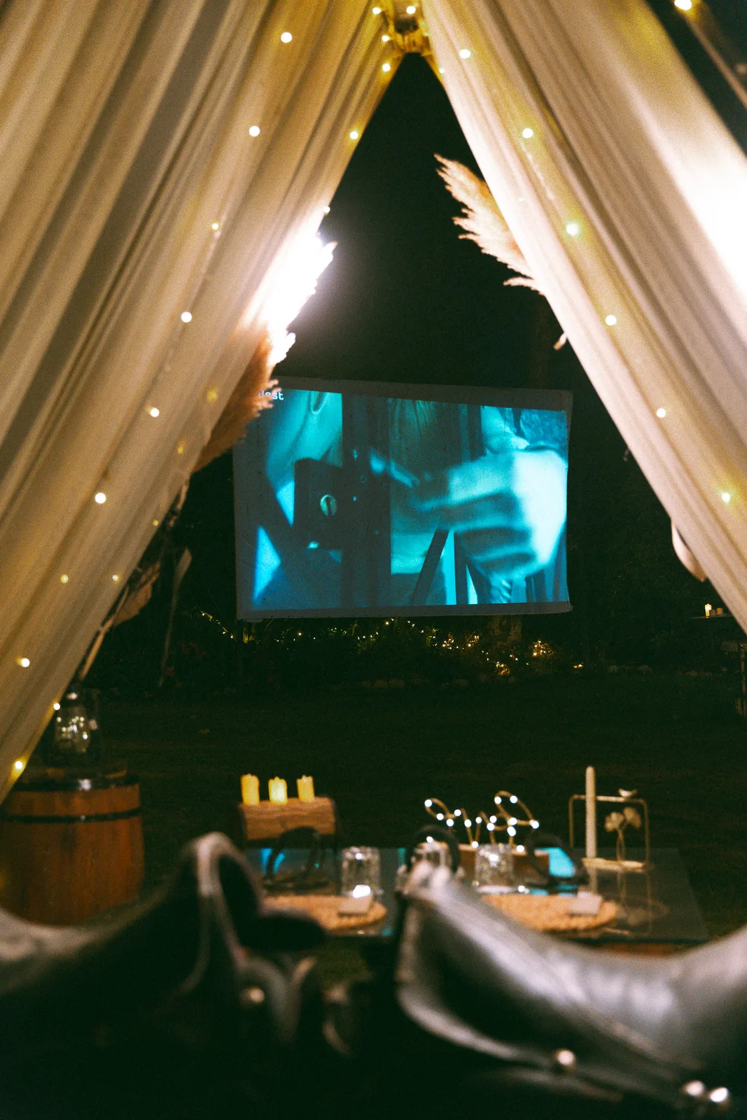 Why a Private Movie Night Is the Ultimate Date
